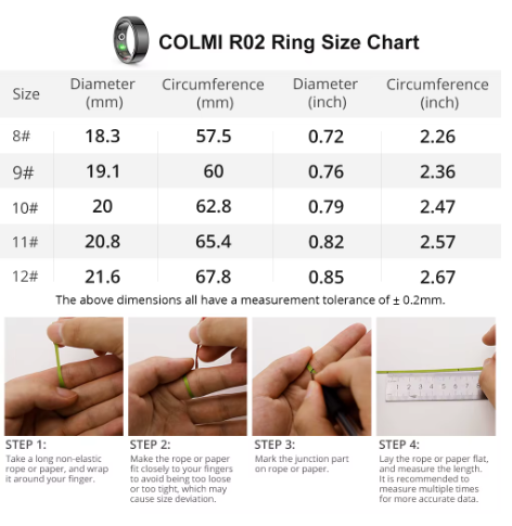Anillo Inteligente Aura - Monitor de Salud y Sueño 24/7