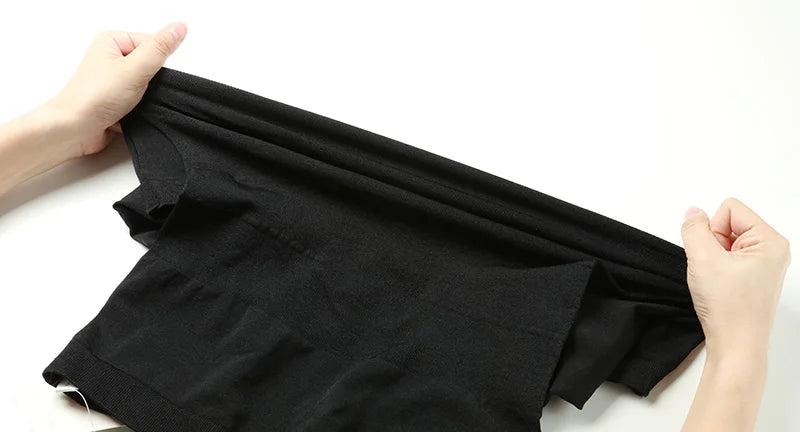 Camiseta de Compresión Deportiva para Hombre - Chaleco Modelador con Soporte Lumbar
