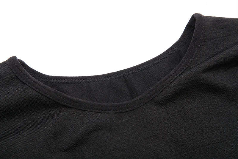 Camiseta de Compresión Deportiva para Hombre - Chaleco Modelador con Soporte Lumbar