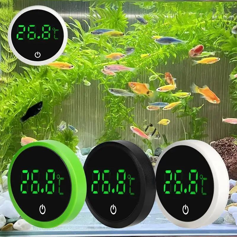 Termómetro Digital para Acuario - Medidor de Temperatura Preciso con Sonda para Pecera