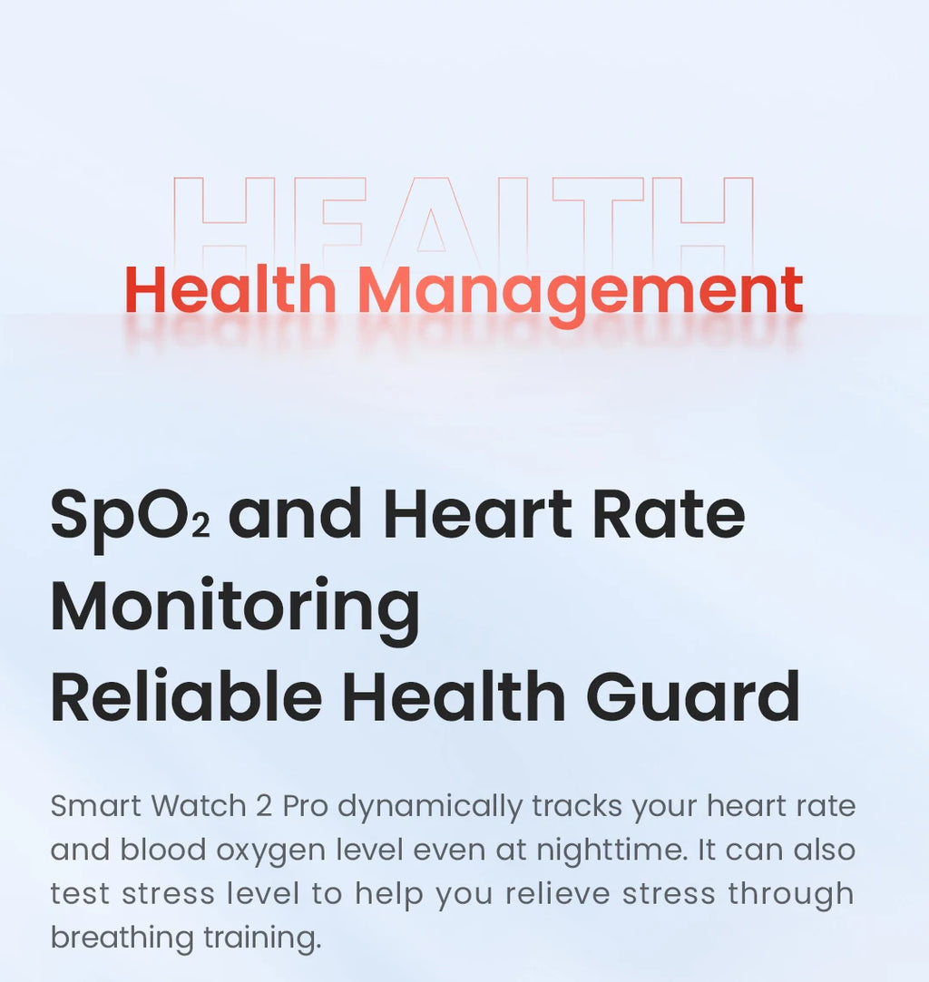 HAYLOU Watch 2 Pro Smartwatch - 1.85" Display with 100 Sport Modes and Heart Rate Monitor