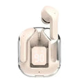 Auriculares TWS T2 Bluetooth Transparentes con ENC - Pantalla Digital de Carga, Sonido Estéreo para Móvil