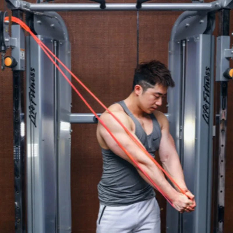Banda Elástica de Resistencia para Yoga y Fitness - Cinturón de Estiramiento para Entrenamiento de Fuerza