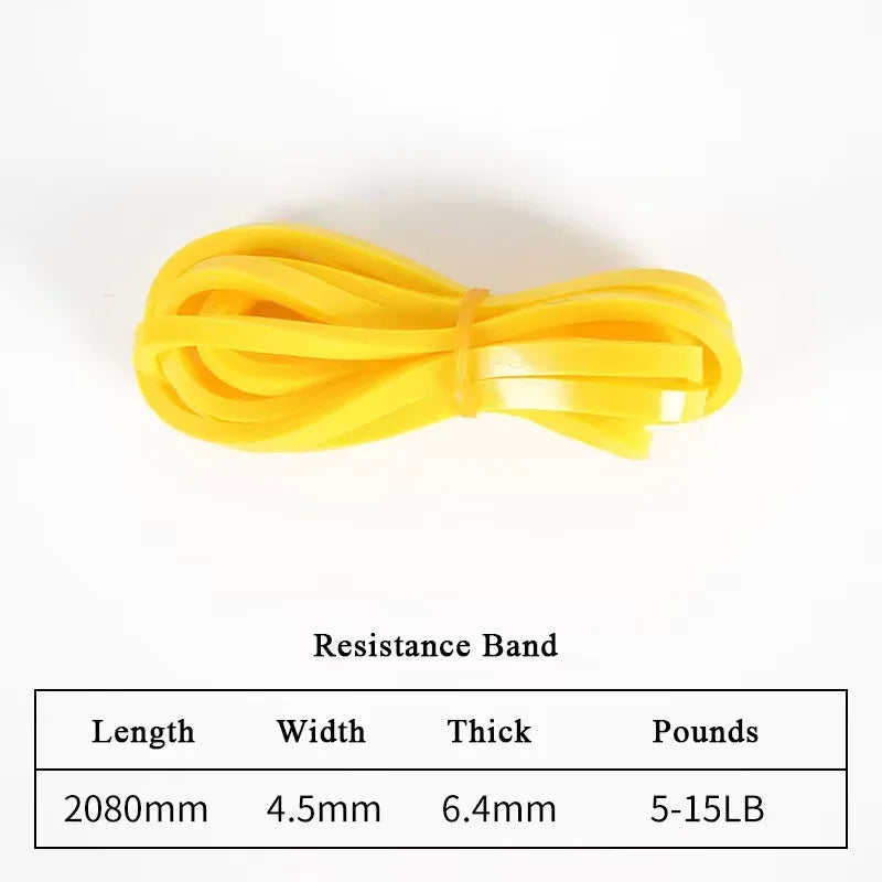 Banda Elástica de Resistencia para Yoga y Fitness - Cinturón de Estiramiento para Entrenamiento de Fuerza