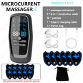 Estimulador Muscular TENS EMS - Masajeador Eléctrico de Acupuntura y Fisioterapia Digital