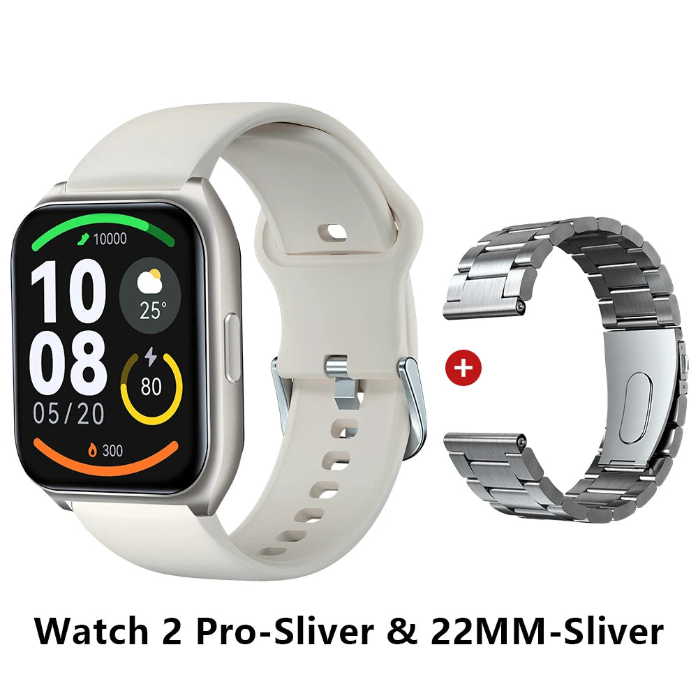 HAYLOU Watch 2 Pro Smartwatch - Pantalla 1.85" con 100 Modos Deportivos y Monitor Cardíaco
