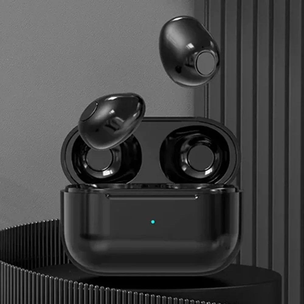 Auriculares Bluetooth Invisibles Mini TWS V5.2 - Inalámbricos In-Ear con Reducción de Ruido y Micrófono para Dormir