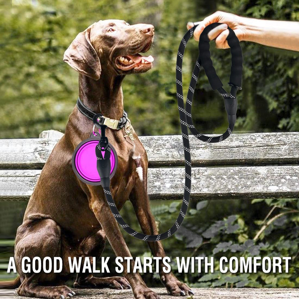 Correa Resistente para Perros con Reflectante - Trailla para Perros Pequeños, Medianos y Grandes