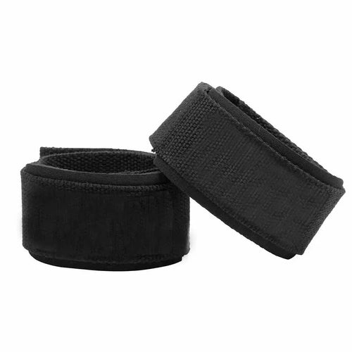 2 Muñequeras para Halterofilia - Correas Ajustables Antideslizantes para Entrenamiento de Fuerza