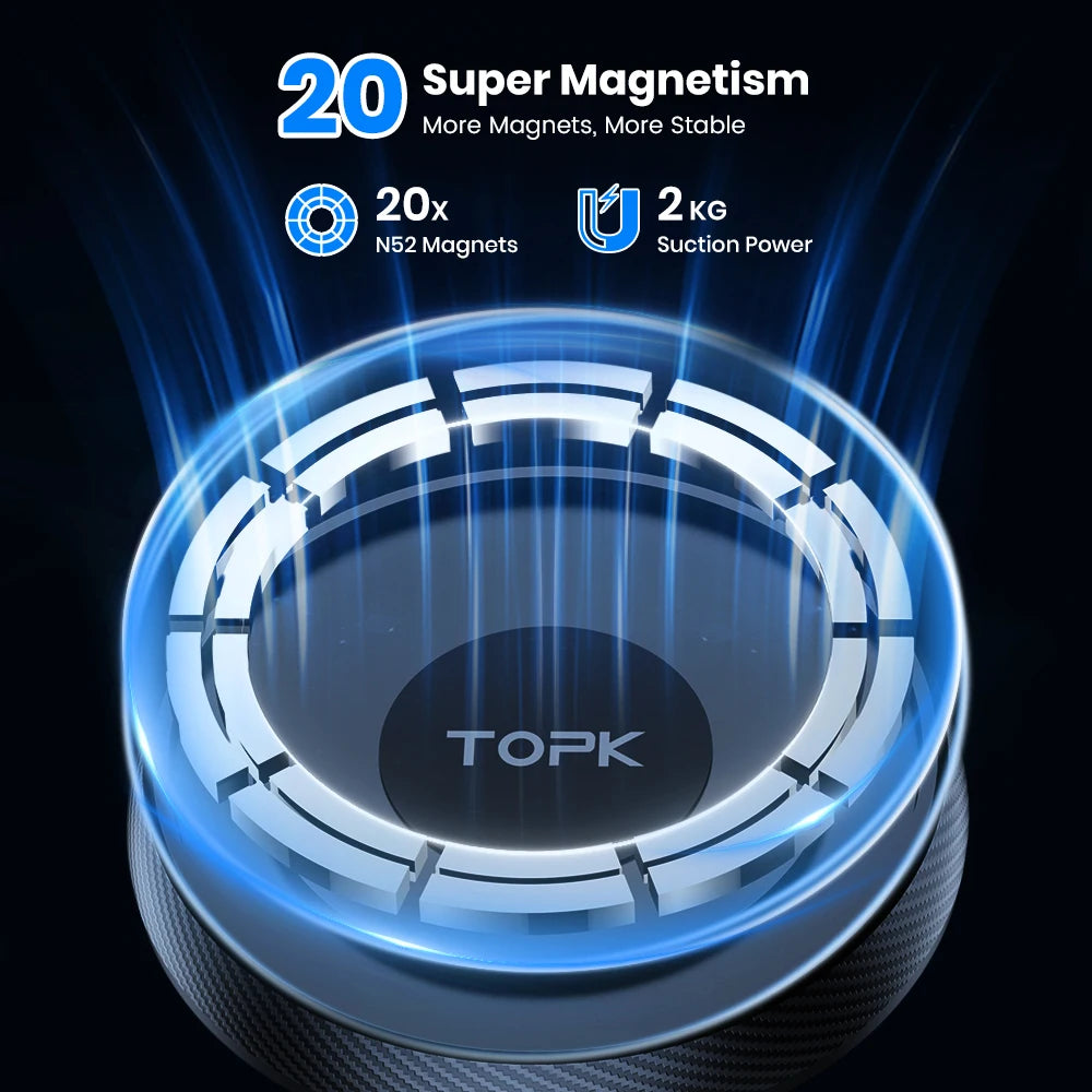 Soporte magnetico para movil.