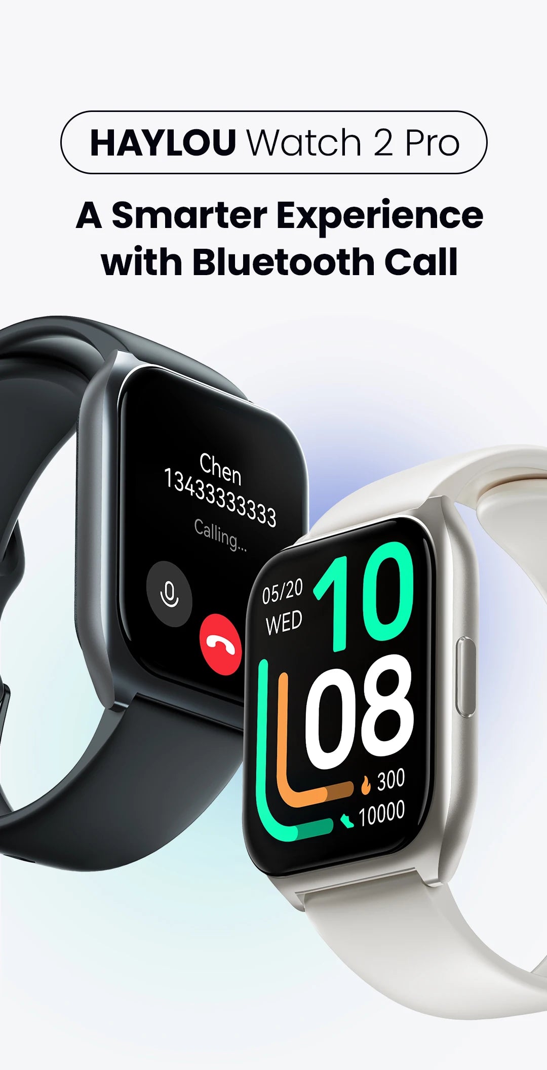 HAYLOU Watch 2 Pro Smartwatch - 1.85" Display with 100 Sport Modes and Heart Rate Monitor