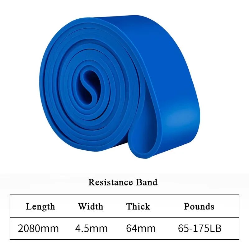 Banda Elástica de Resistencia para Yoga y Fitness - Cinturón de Estiramiento para Entrenamiento de Fuerza