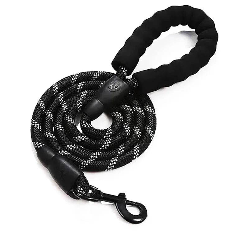 Correa Resistente para Perros con Reflectante - Trailla para Perros Pequeños, Medianos y Grandes