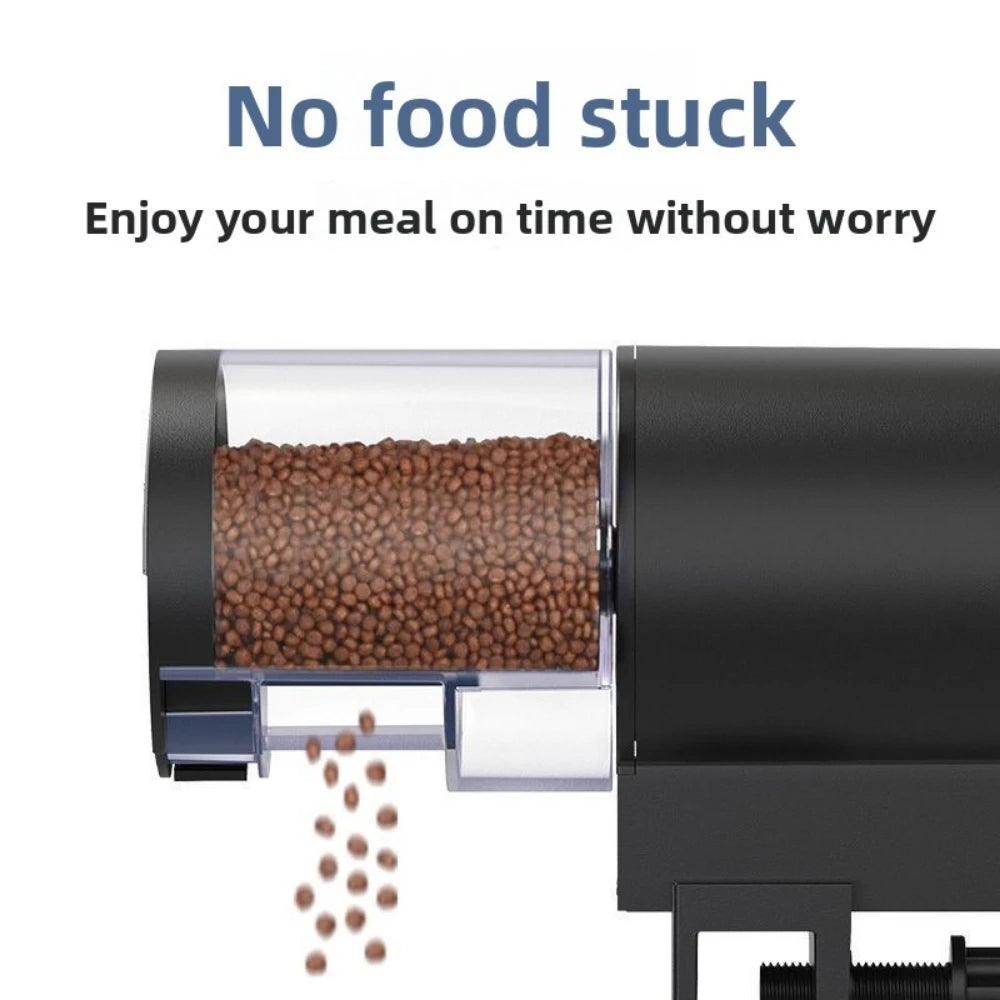 Alimentador Automático para Acuarios 100ml con Temporizador Programable - Funciona con Pilas, Ideal para Vacaciones