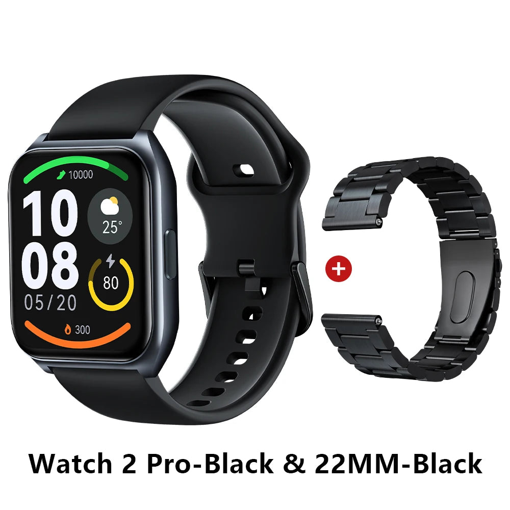 HAYLOU Watch 2 Pro Smartwatch - Pantalla 1.85" con 100 Modos Deportivos y Monitor Cardíaco