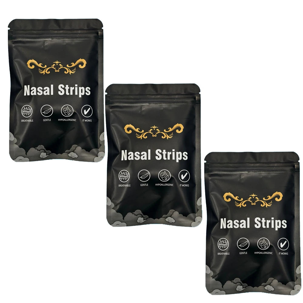 Tiras Nasales Respiratorias para Dormir - Pack 30/90/150 Unidades