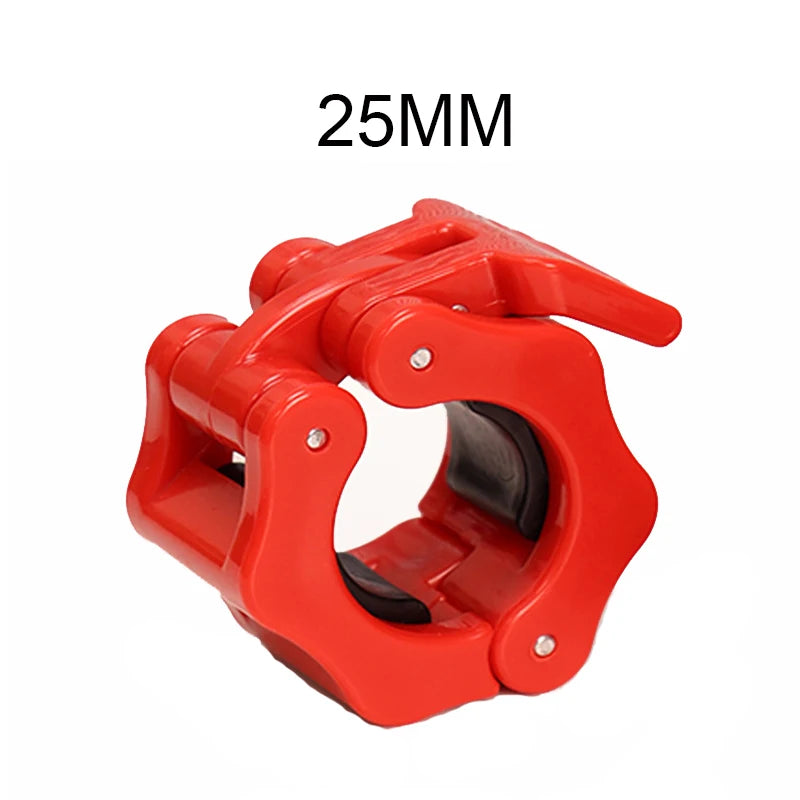 2 Cierres Rápidos para Barra de Pesas 25/28/30mm - Collares de Seguridad para Halterofilia