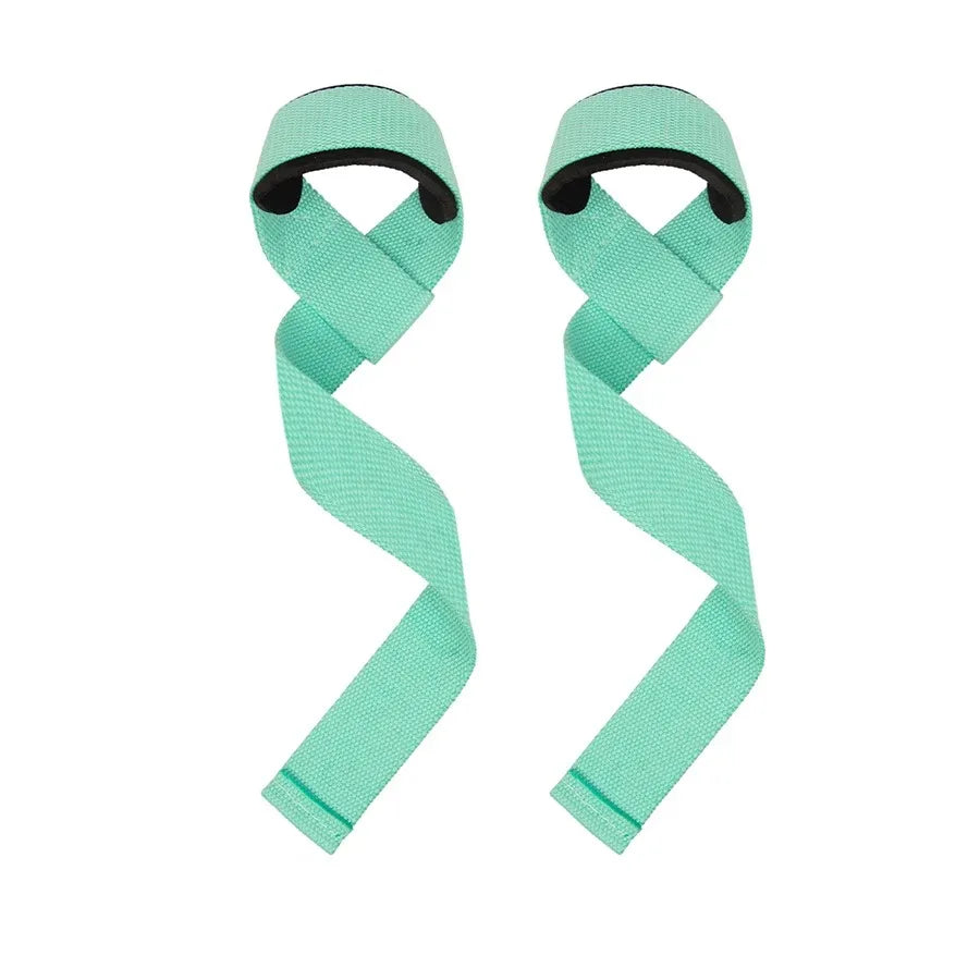 2 Muñequeras para Halterofilia - Correas Ajustables Antideslizantes para Entrenamiento de Fuerza