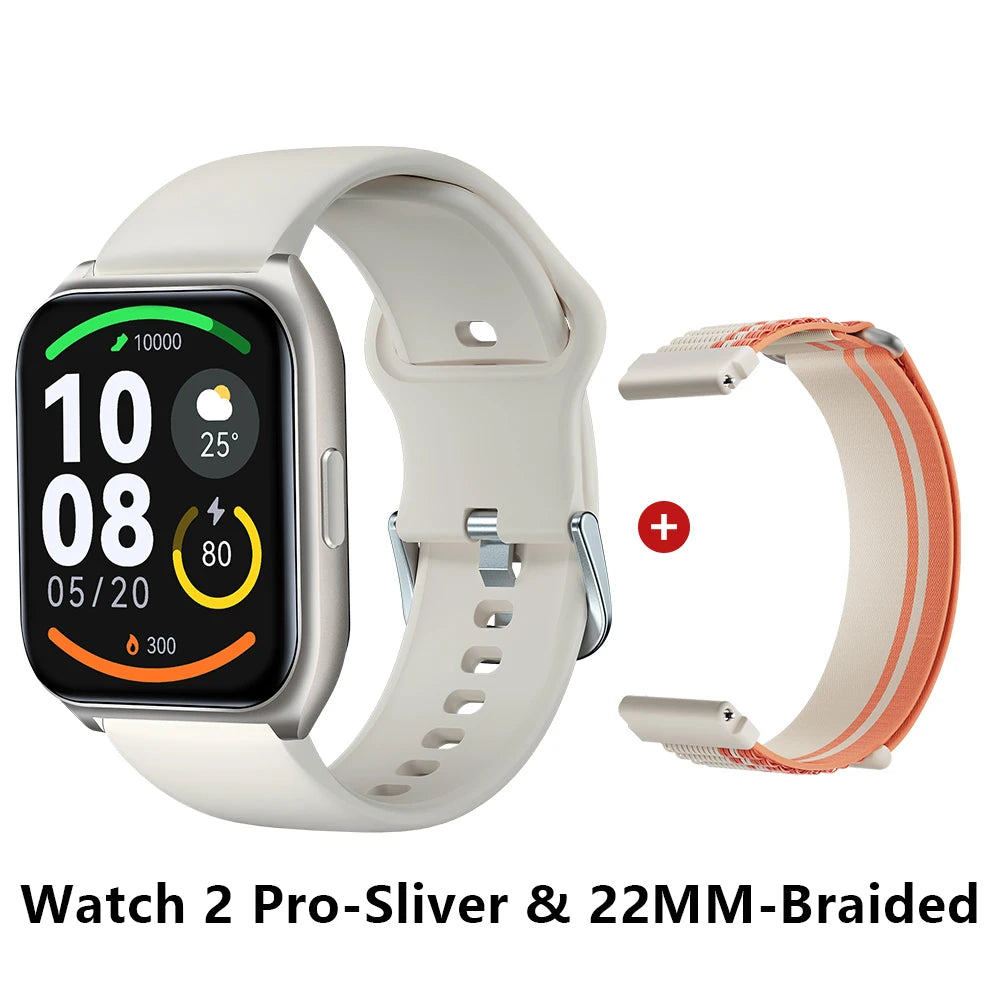 HAYLOU Watch 2 Pro Smartwatch - Pantalla 1.85" con 100 Modos Deportivos y Monitor Cardíaco