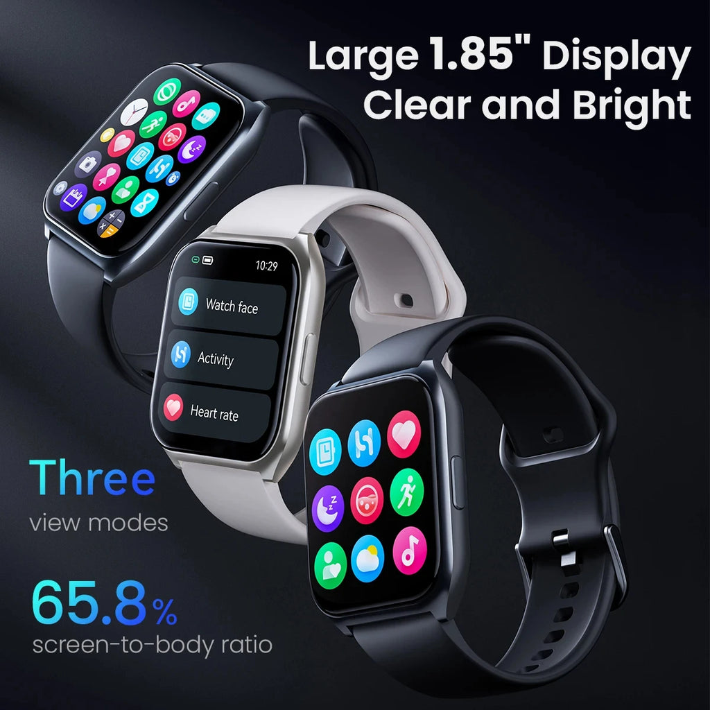 HAYLOU Watch 2 Pro Smartwatch - 1.85" Display with 100 Sport Modes and Heart Rate Monitor