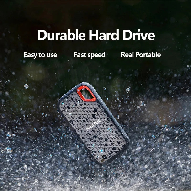 Disco Duro Externo SSD de Alta Velocidad - Gran Capacidad 2TB/4TB para PC y Portátil