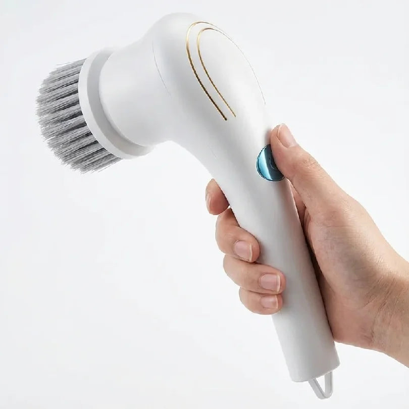 Cepillo Limpiador Eléctrico Recargable - Fregador Inalámbrico Potente para Cocina, Fregadero y Azulejos