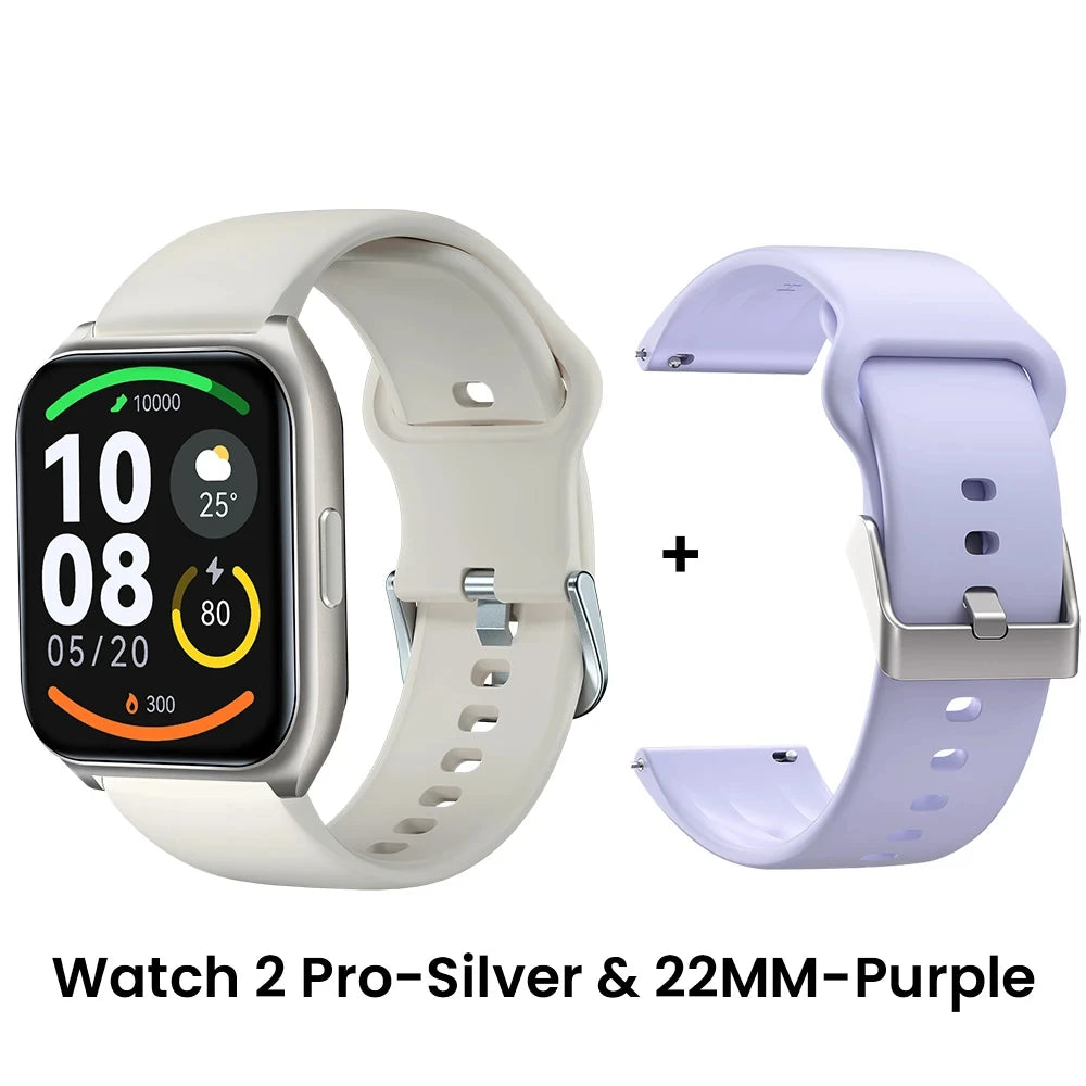 HAYLOU Watch 2 Pro Smartwatch - Pantalla 1.85" con 100 Modos Deportivos y Monitor Cardíaco
