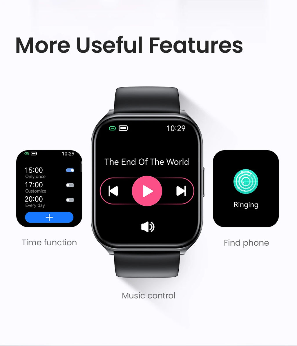 HAYLOU Watch 2 Pro Smartwatch - 1.85" Display with 100 Sport Modes and Heart Rate Monitor