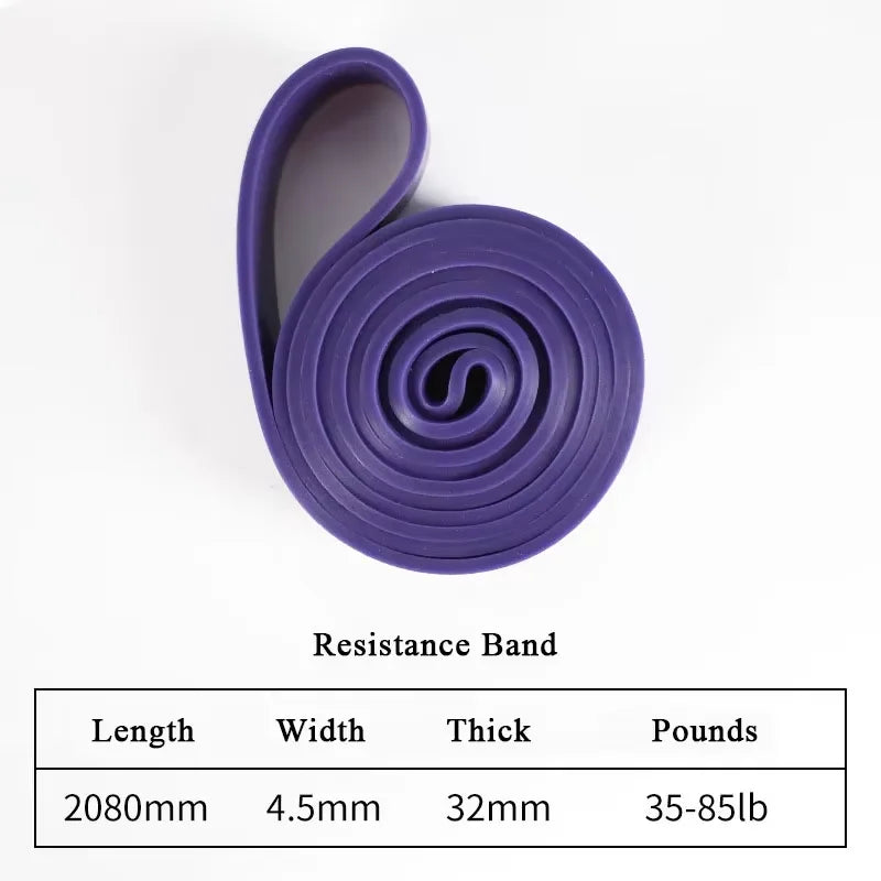 Banda Elástica de Resistencia para Yoga y Fitness - Cinturón de Estiramiento para Entrenamiento de Fuerza