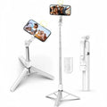 Portable Selfie Stick Tripod With Adjustable Beauty Fill Light Bluetooth Remote Control Suitable For Apple iPhone ﻿Phone Holder
