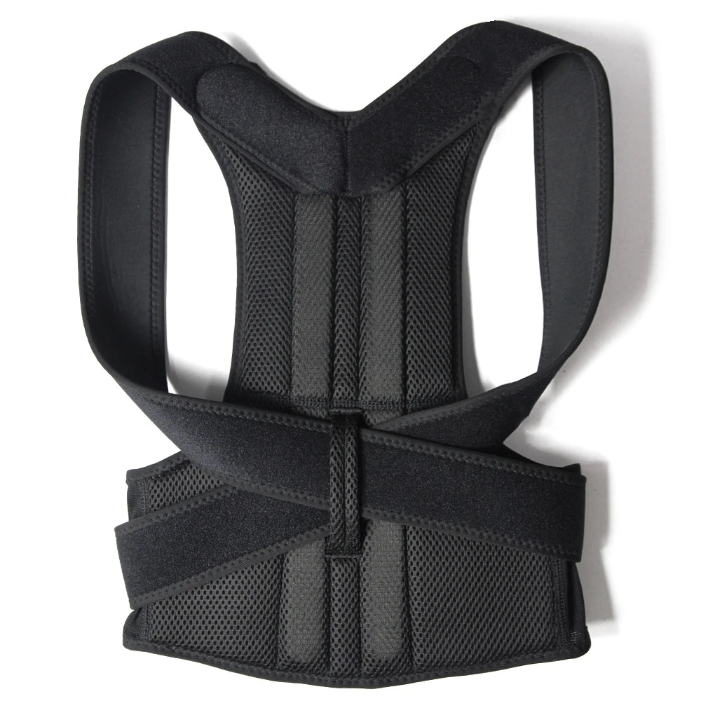Soporte Lumbar Ergonómico Ajustable - Cinturón de Espalda para Deporte y Oficina