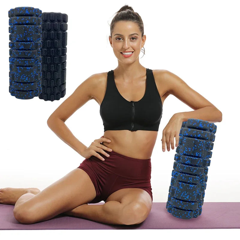 Rodillo de Espuma para Fitness 30/33cm - Masajeador Muscular EPP para Yoga, Pilates y Gimnasio