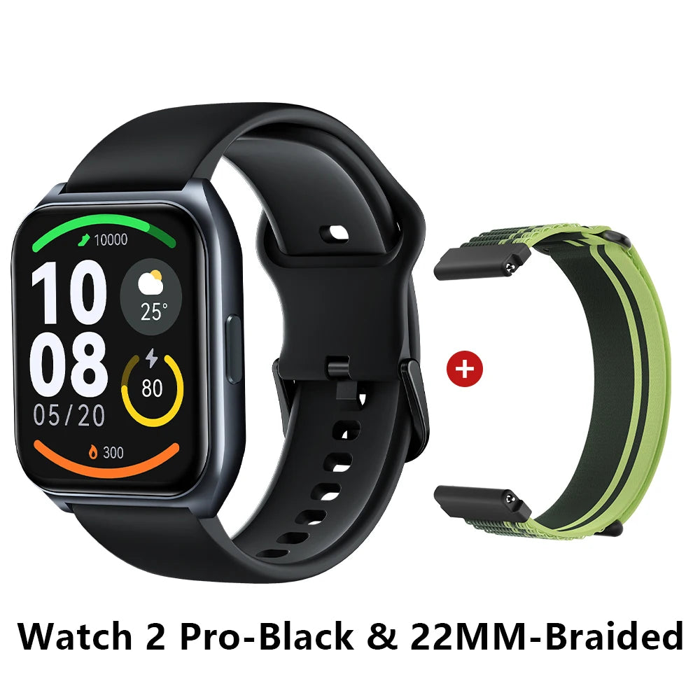 HAYLOU Watch 2 Pro Smartwatch - Pantalla 1.85" con 100 Modos Deportivos y Monitor Cardíaco