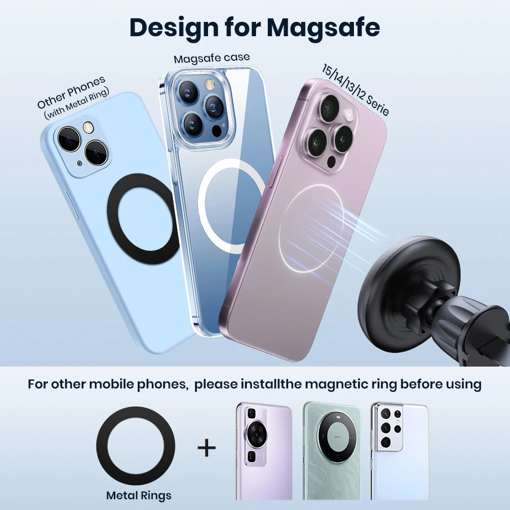 Soporte magnetico para movil.