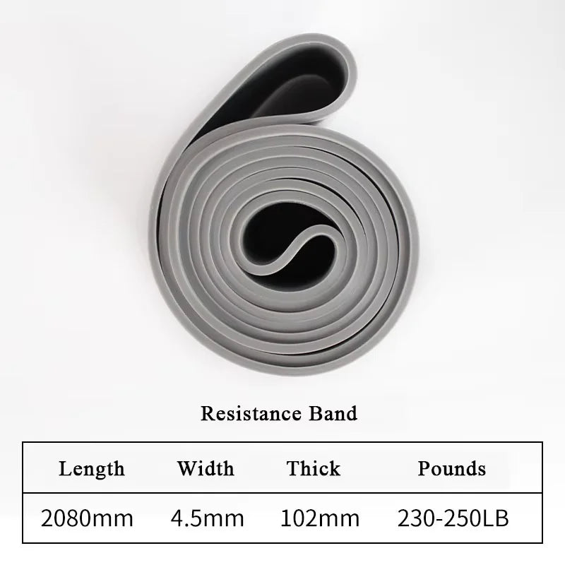 Banda Elástica de Resistencia para Yoga y Fitness - Cinturón de Estiramiento para Entrenamiento de Fuerza
