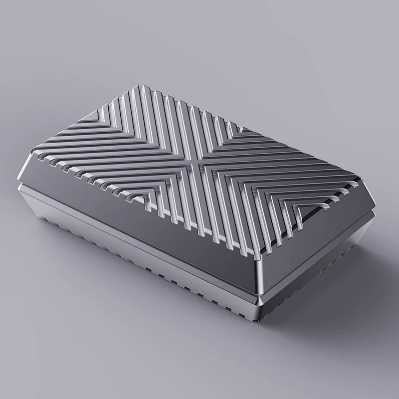 Cubo Magnético Fidget Slider de Metal - Juguete EDC Antiestres para Adultos y Niños