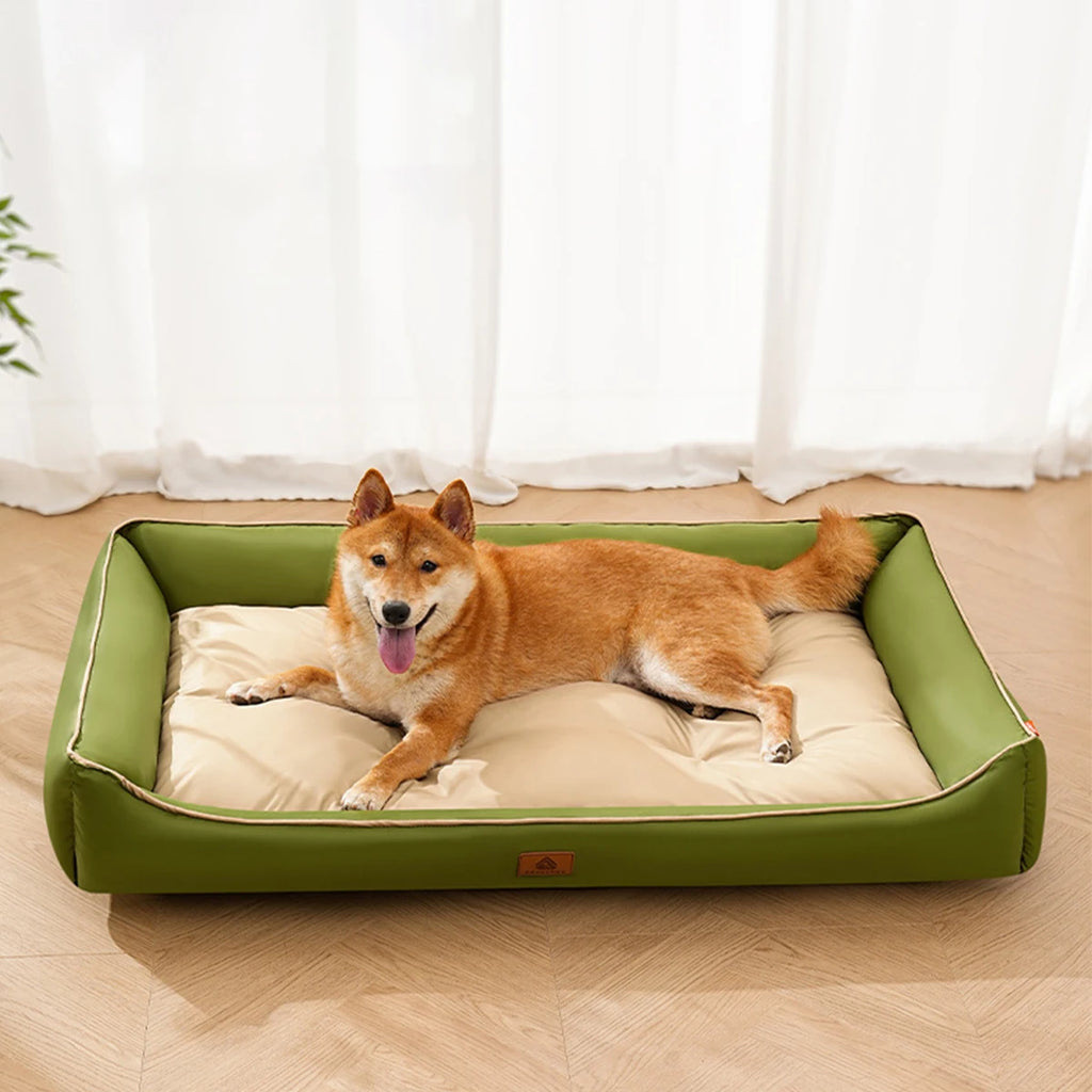 Cama Grande Impermeable para Perros - Colchón Refrescante de Verano para Mascotas, Todas las Estaciones