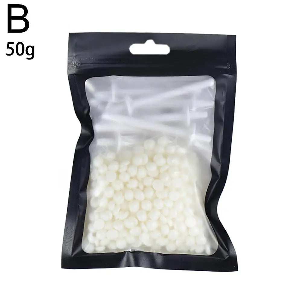 Kit de Cera Depilatoria Nasal Portátil 25g/50g - Depilación Indolora para Hombre y Mujer
