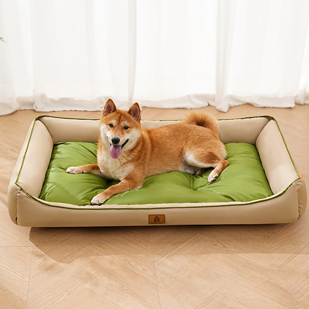 Cama Grande Impermeable para Perros - Colchón Refrescante de Verano para Mascotas, Todas las Estaciones