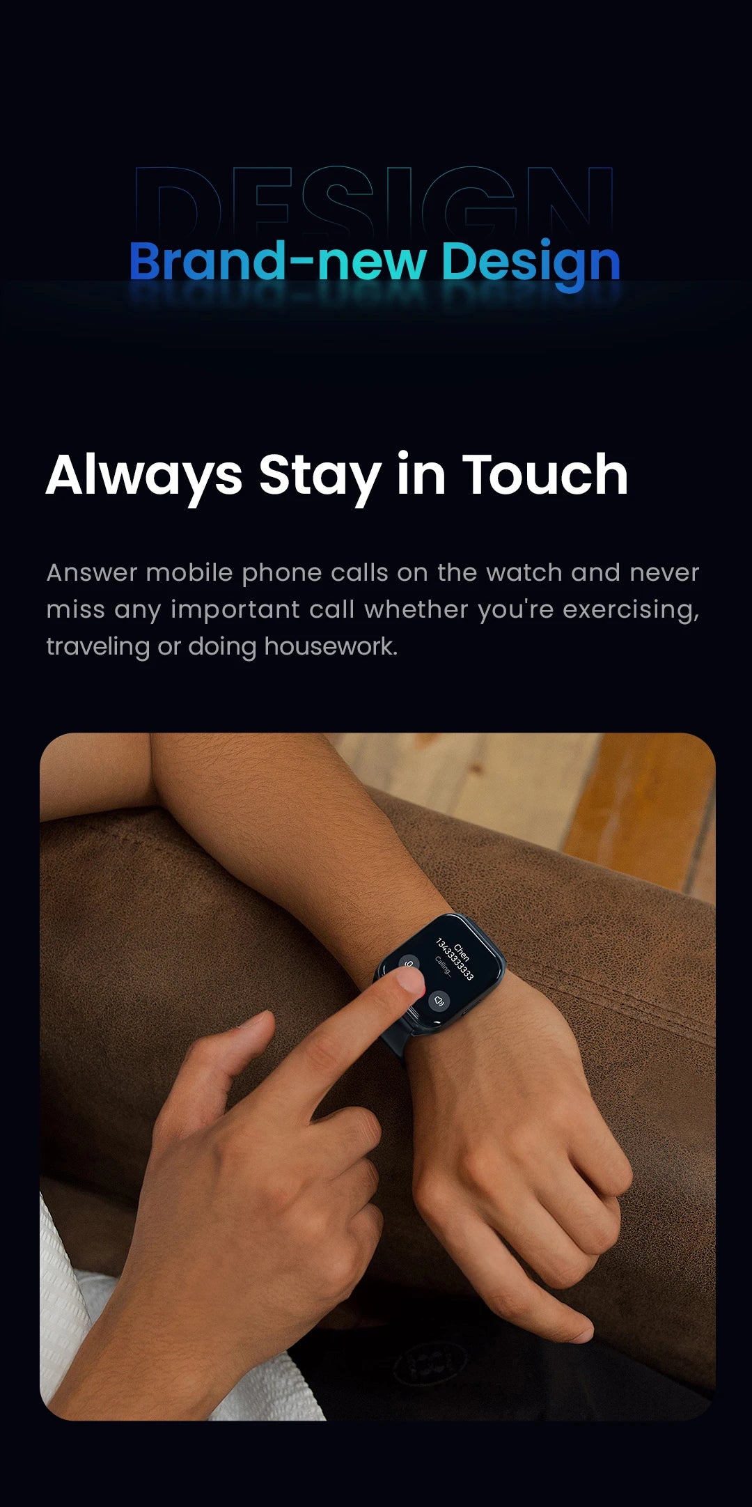 HAYLOU Watch 2 Pro Smartwatch - 1.85" Display with 100 Sport Modes and Heart Rate Monitor