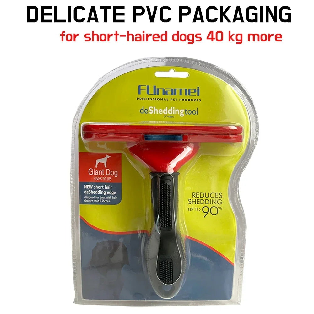 Cepillo Quitapelos para Perros y Gatos - Peine de Aseo y Eliminación de Pelo Flotante para Mascotas