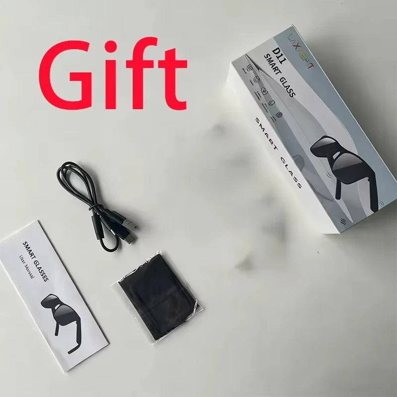 Lenovo AI Smart Glasses 8K Touch Control Photo Camera Recording Translator Voice Assistant Music Wireless Bluetooth Sunglasses