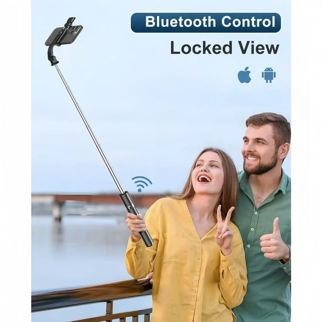 Portable Selfie Stick Tripod With Adjustable Beauty Fill Light Bluetooth Remote Control Suitable For Apple iPhone ﻿Phone Holder