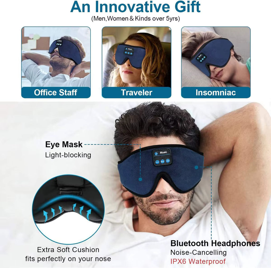 Auriculares 3D para Dormir
