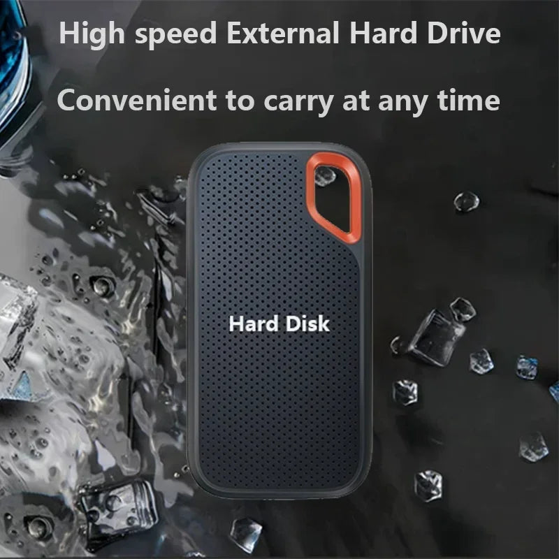 Disco Duro Externo SSD de Alta Velocidad - Gran Capacidad 2TB/4TB para PC y Portátil