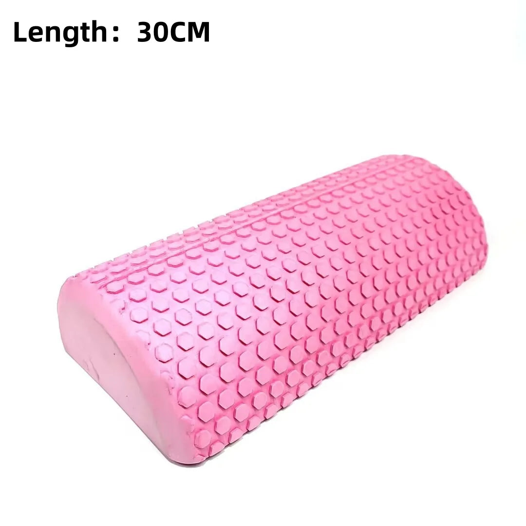 Rodillo de Espuma para Fitness 30/33cm - Masajeador Muscular EPP para Yoga, Pilates y Gimnasio